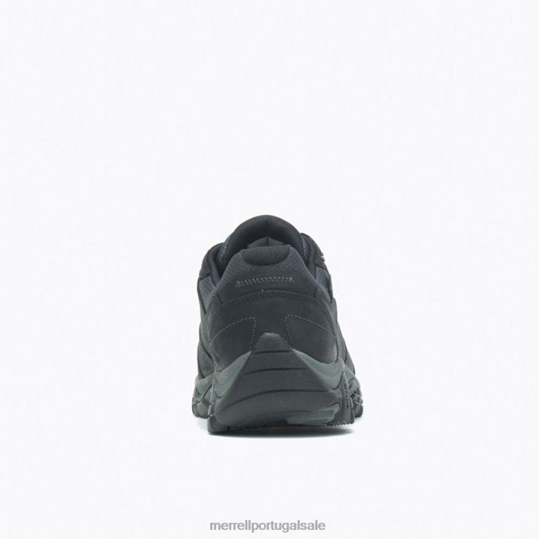rendas de aventura moab largura larga à prova d'água (j91821w) Merrell homens 4820N366 preto sapato