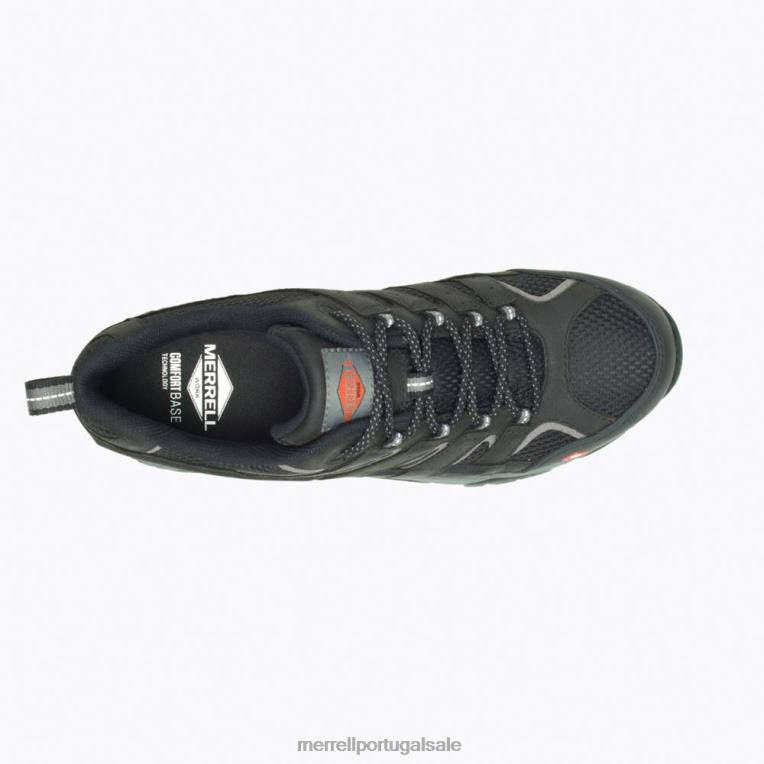 sapato de trabalho moab vertex vent comp toe (j36461) Merrell homens 4820N371 preto sapato