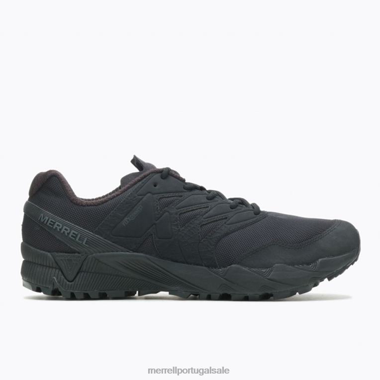 sapato tático de pico de agilidade (j17763) Merrell homens 4820N503 preto sapato