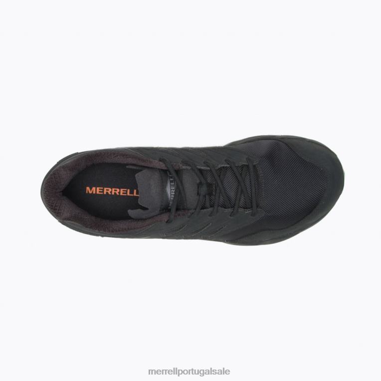 sapato tático de pico de agilidade (j17763) Merrell homens 4820N503 preto sapato