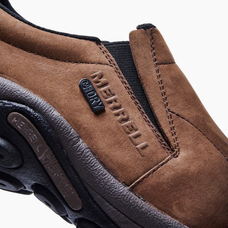 selva moc nubuck à prova d'água de largura larga (j52927w) Merrell homens 4820N246 marrom sapato