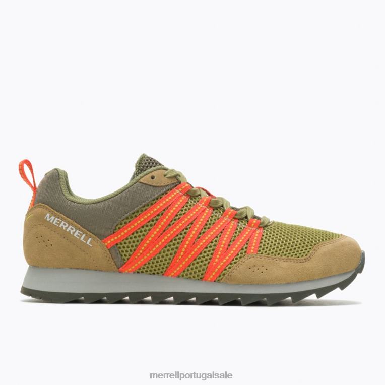 esporte tênis alpino (j003267) Merrell homens 4820N93 Oliva sapato