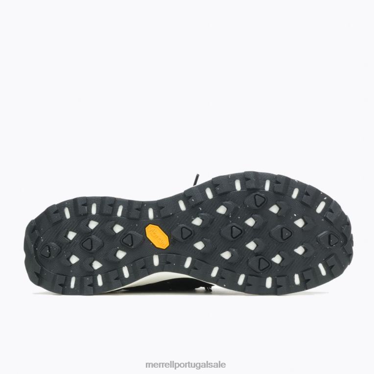 tênis de renda embarcado (j067295) Merrell homens 4820N66 Preto branco sapato