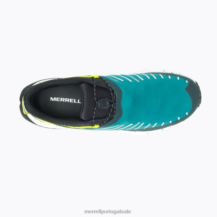 tênis embarcar escudo de renda (j004793) Merrell homens 4820N50 musgo marinho sapato