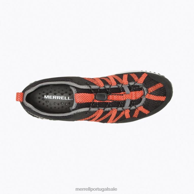 wildwood aerosport (j067675) Merrell homens 4820N698 preto/tangerina sapato