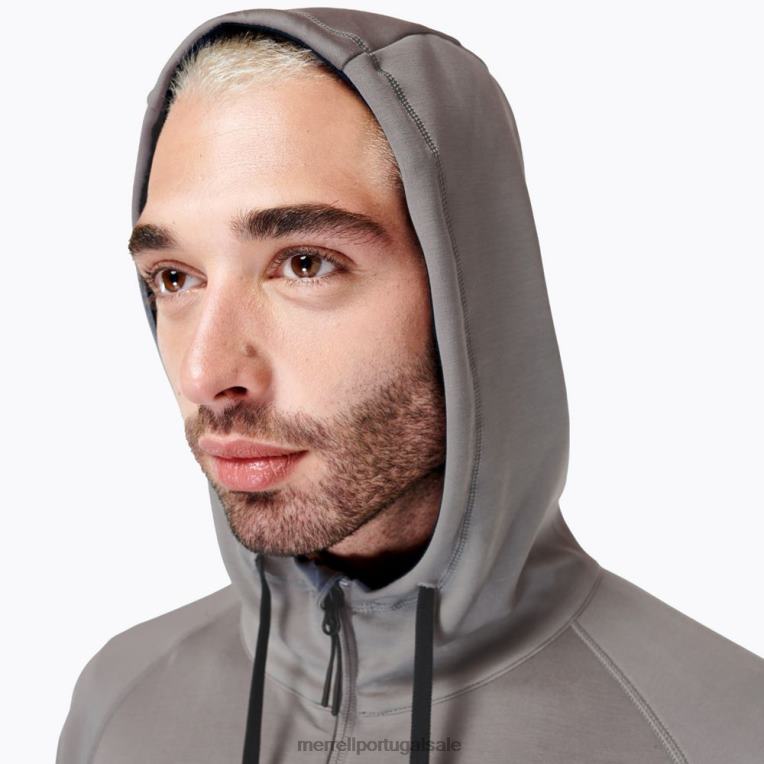Momentum Hoody (jms26762-026) Merrell homens 4820N160 pedra roupas