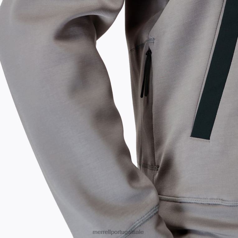 Momentum Hoody (jms26762-026) Merrell homens 4820N160 pedra roupas