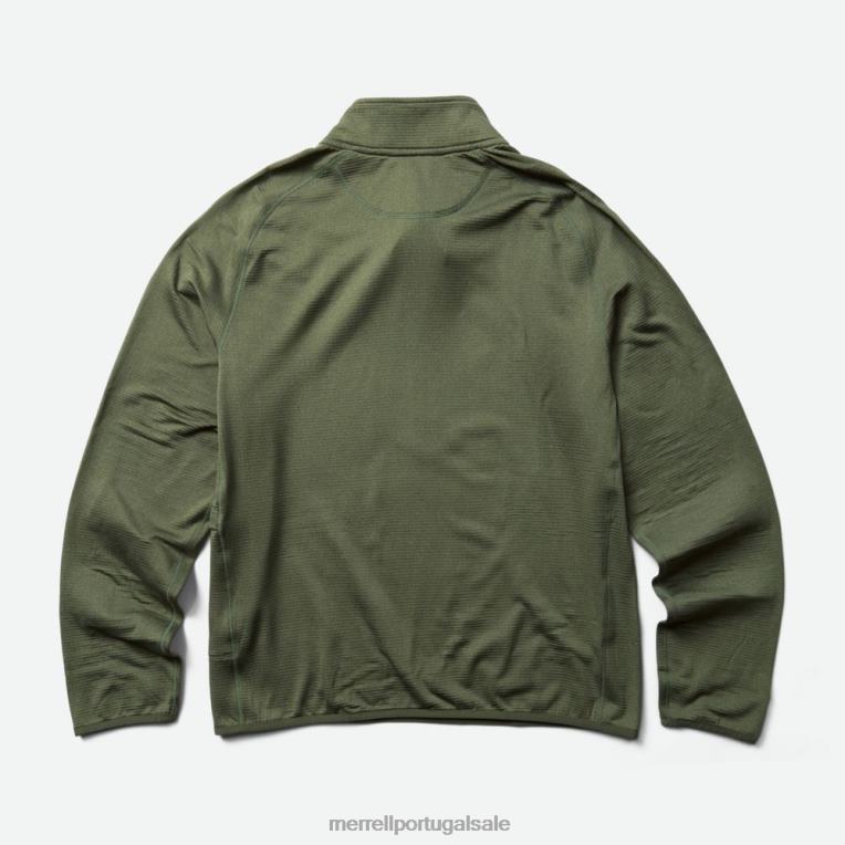 geotex 1/4 zip (jms26326-327) Merrell homens 4820N415 urze oliva empoeirada roupas