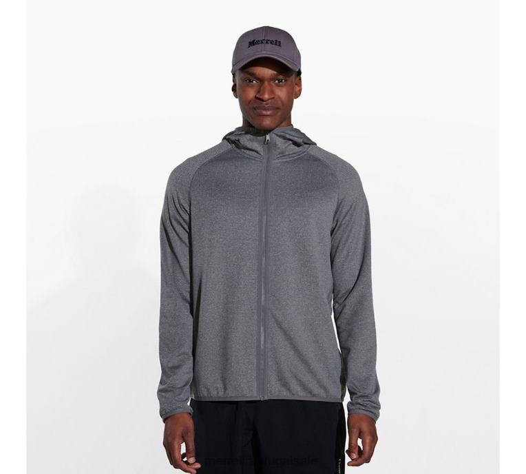 moletom com capuz geotex completo (jms26325-059) Merrell homens 4820N550 urze rochosa roupas