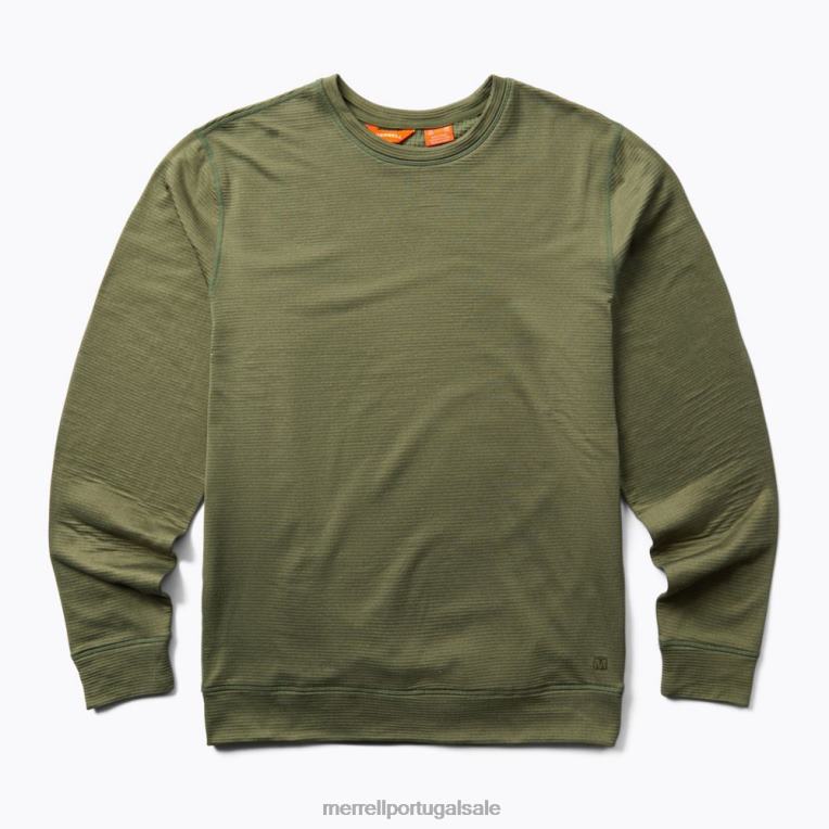 tripulação geotex (jmf26576-327) Merrell homens 4820N287 urze oliva empoeirada roupas
