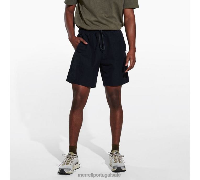 Hayes curto (jms26398-010) Merrell homens 4820N172 preto roupas