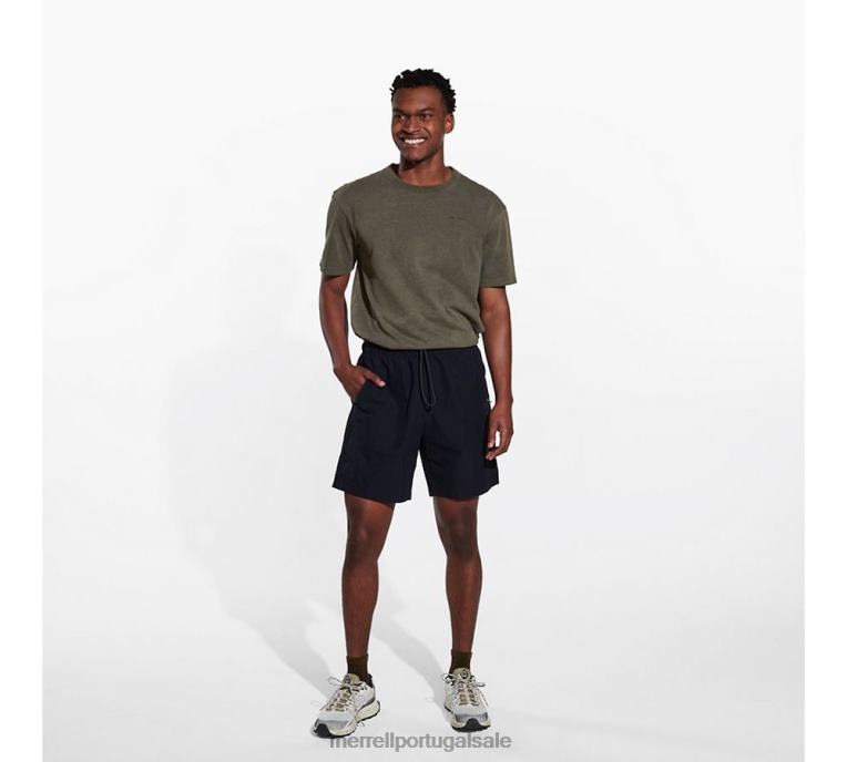 Hayes curto (jms26398-010) Merrell homens 4820N172 preto roupas