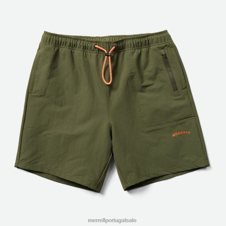 Hayes curto (jms26398-326) Merrell homens 4820N173 azeitona empoeirada roupas