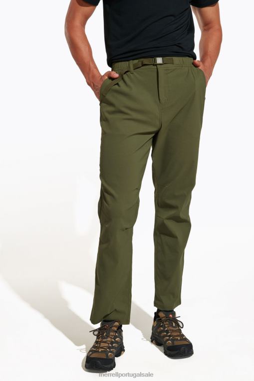calça Hayes Hiker (jms26340-326) Merrell homens 4820N610 azeitona empoeirada roupas