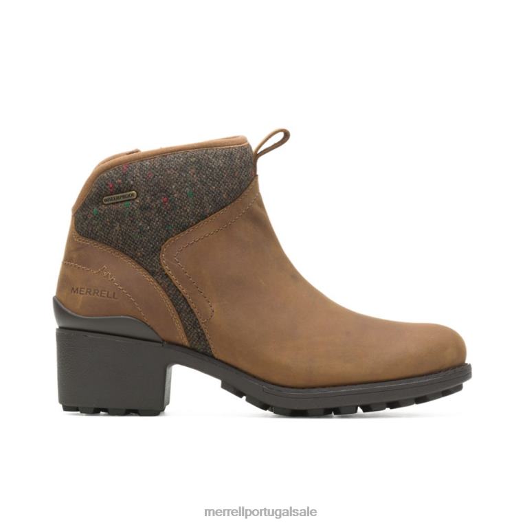 chateau ii mid pull à prova d'água (j000888) Merrell mulheres 4820N1150 noz-moscada sapato