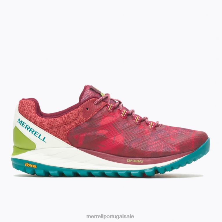impressão antora 2 (j067392) Merrell mulheres 4820N1182 coral sapato