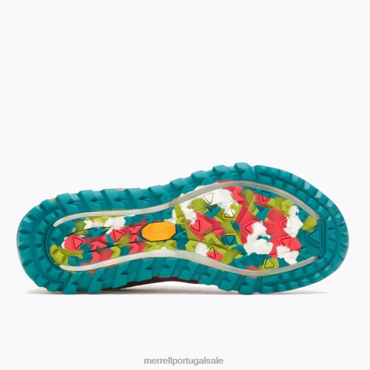 impressão antora 2 (j067392) Merrell mulheres 4820N1182 coral sapato