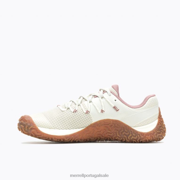 luva de trilha 7 (j067710) Merrell mulheres 4820N864 ostra/goma sapato
