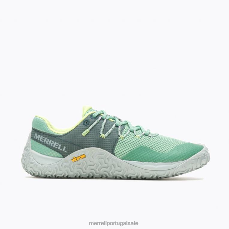 luva de trilha 7 (j067716) Merrell mulheres 4820N859 jade sapato