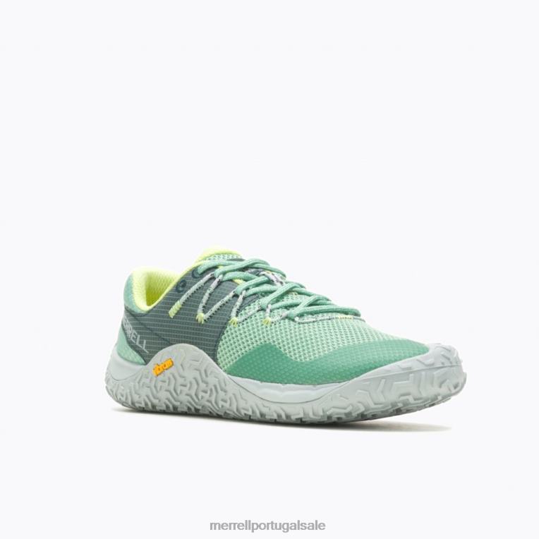luva de trilha 7 (j067716) Merrell mulheres 4820N859 jade sapato