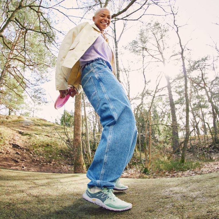 luva de trilha 7 (j067716) Merrell mulheres 4820N859 jade sapato