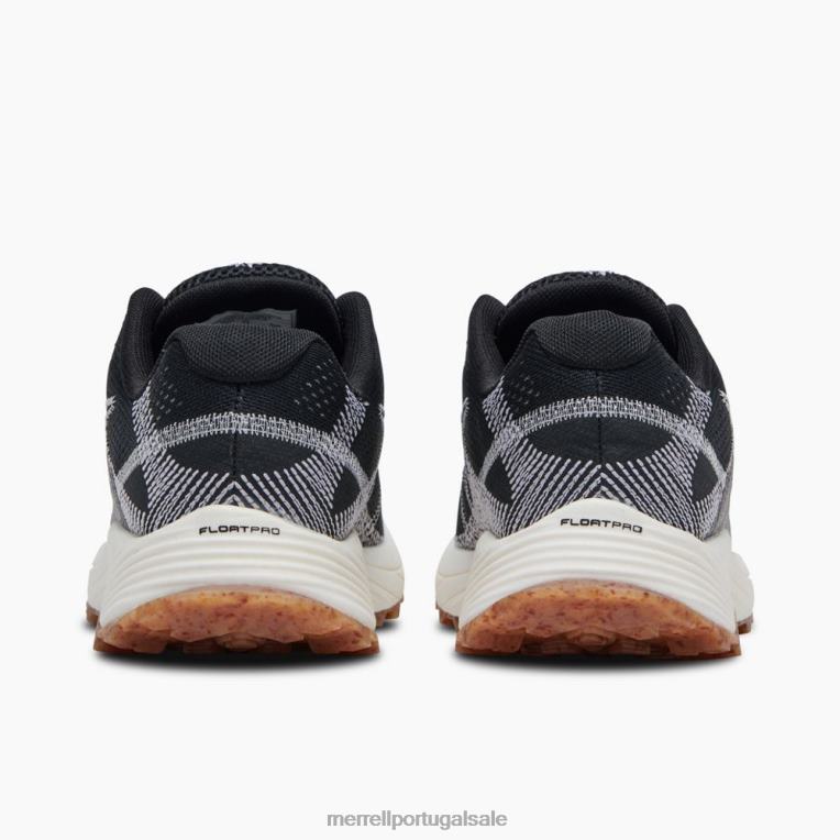 moab flight eco dye largura larga (j067092w) Merrell mulheres 4820N674 Preto branco sapato