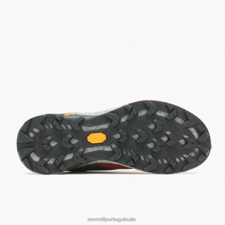mtl long sky 2 (j067222) Merrell mulheres 4820N840 tangerina sapato