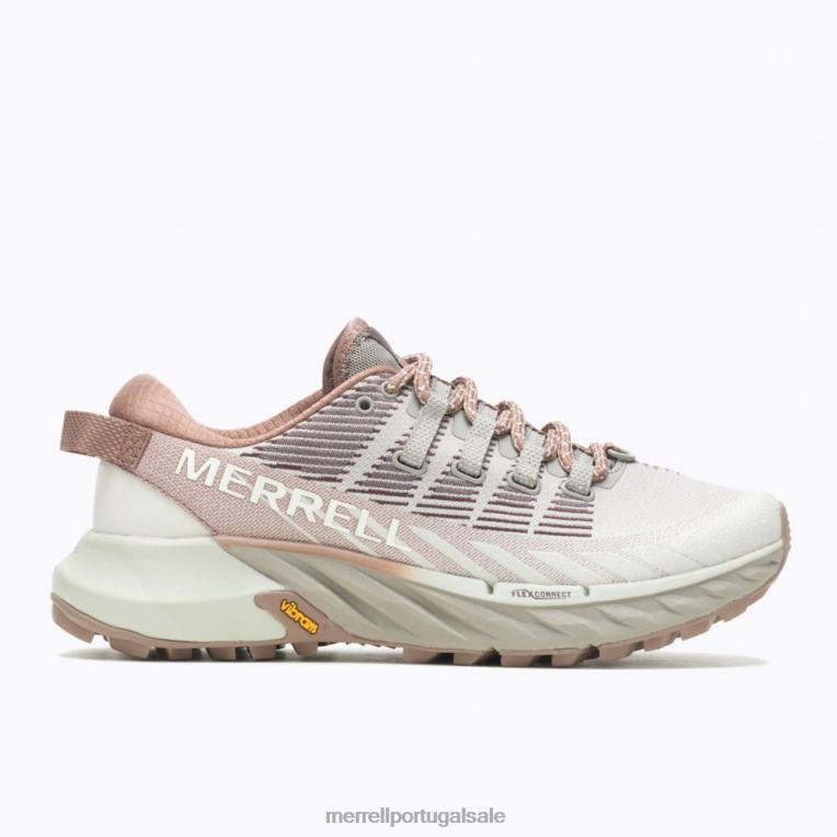 pico de agilidade 4 (j067522) Merrell mulheres 4820N924 raio de luar sapato