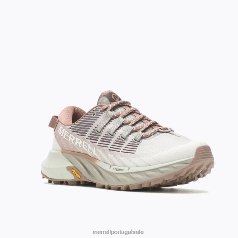 pico de agilidade 4 (j067522) Merrell mulheres 4820N924 raio de luar sapato