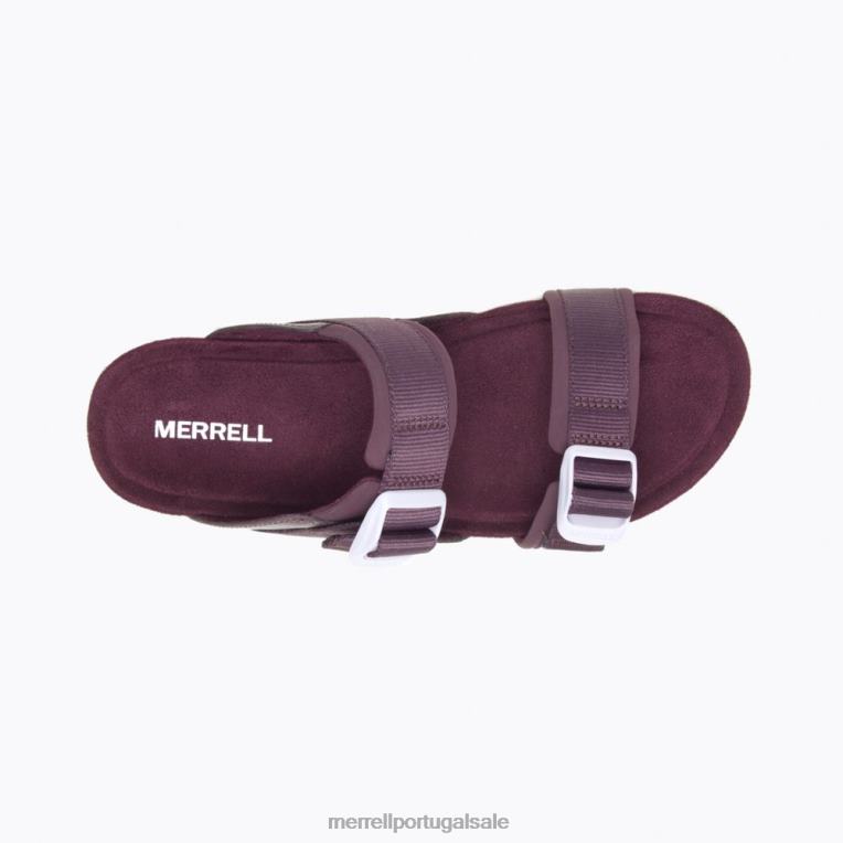escorrega alpino (j004296) Merrell mulheres 4820N1080 Borgonha sapato