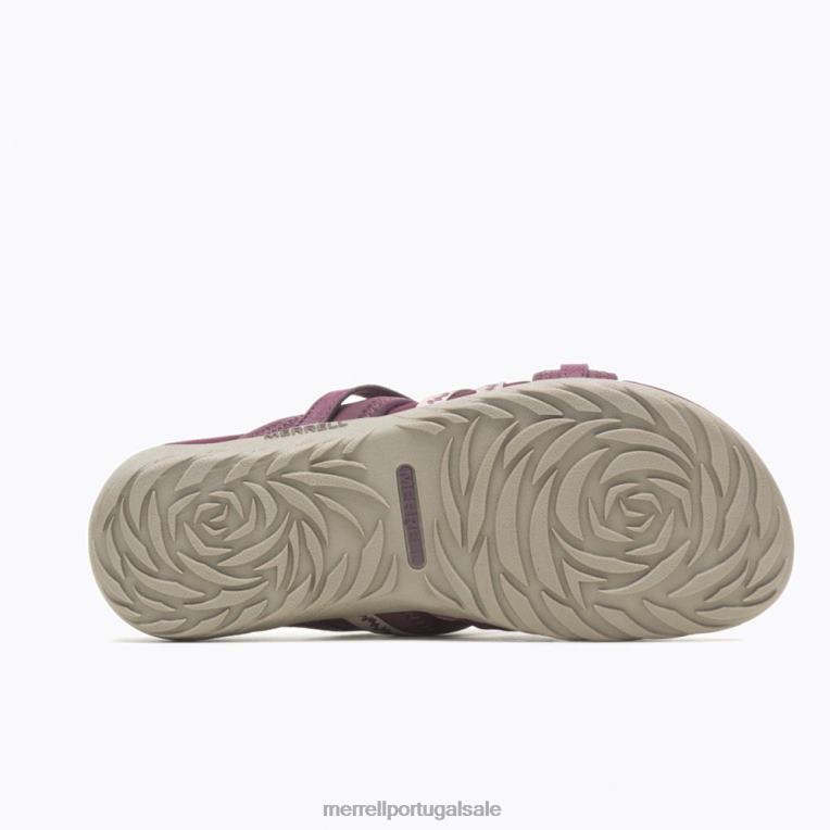 escorregador terran 3 (j005674) Merrell mulheres 4820N951 Borgonha sapato