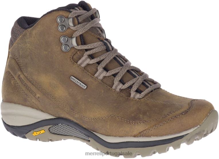 Siren Traveller 3 à prova d'água de largura média (j035344w) Merrell mulheres 4820N1316 tigrado/pedra sapato