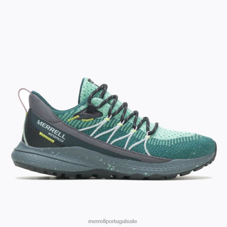 bravada 2 à prova d'água (j036912) Merrell mulheres 4820N901 jade sapato