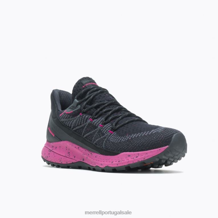 bravada 2 à prova d'água (j500164) Merrell mulheres 4820N903 preto/fúcsia sapato