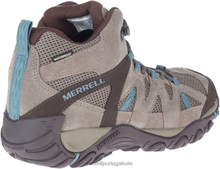 deverta 2 meio impermeável (j034744) Merrell mulheres 4820N1269 falcão/soldado sapato