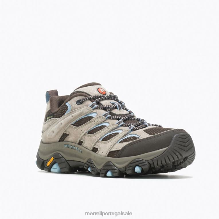 moab 3 gore-tex (j035824) Merrell mulheres 4820N885 rajado sapato