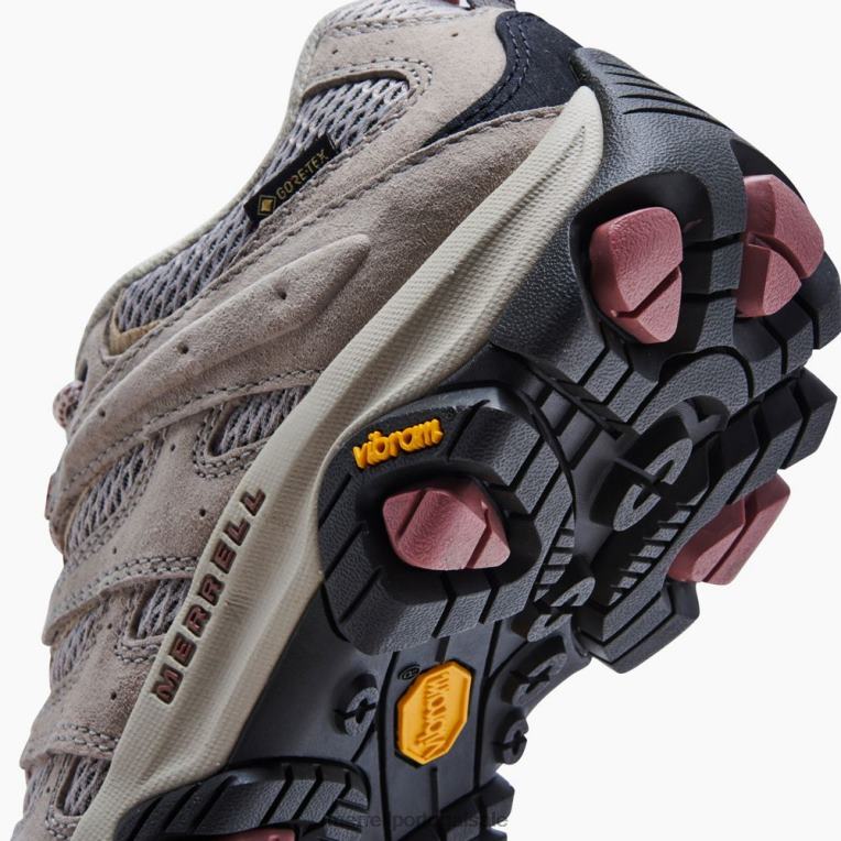 moab 3 gore-tex (j036326) Merrell mulheres 4820N884 alumínio sapato