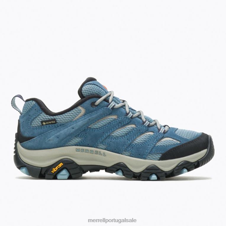 moab 3 gore-tex (j135486) Merrell mulheres 4820N888 lavagem de pedra sapato