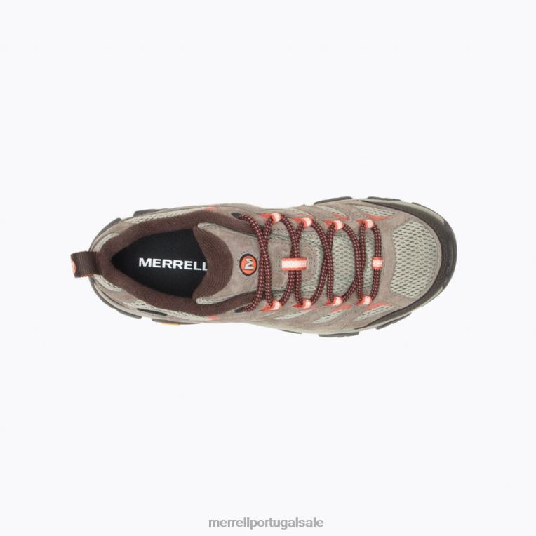 moab 3 gore-tex (j500230) Merrell mulheres 4820N886 Corda elástica sapato