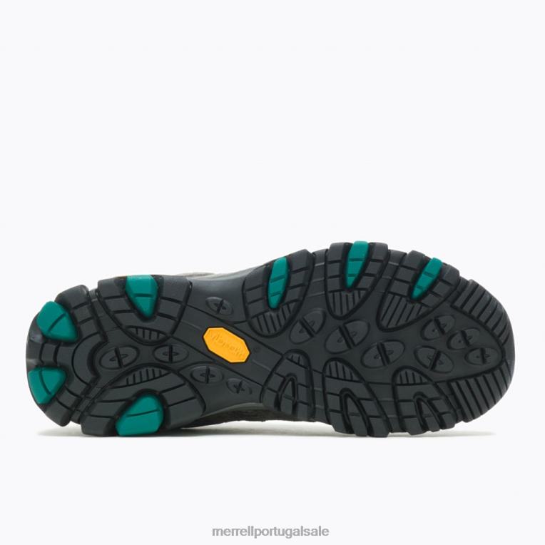 moab 3 gore-tex (j500234) Merrell mulheres 4820N882 granito/marinho sapato
