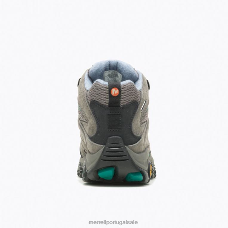 moab 3 meio à prova d'água (j035850) Merrell mulheres 4820N1035 granito/marinho sapato