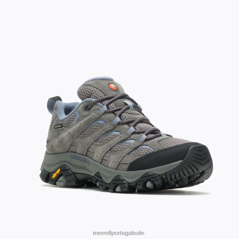 moab 3 à prova d'água (j500160) Merrell mulheres 4820N1027 granito sapato