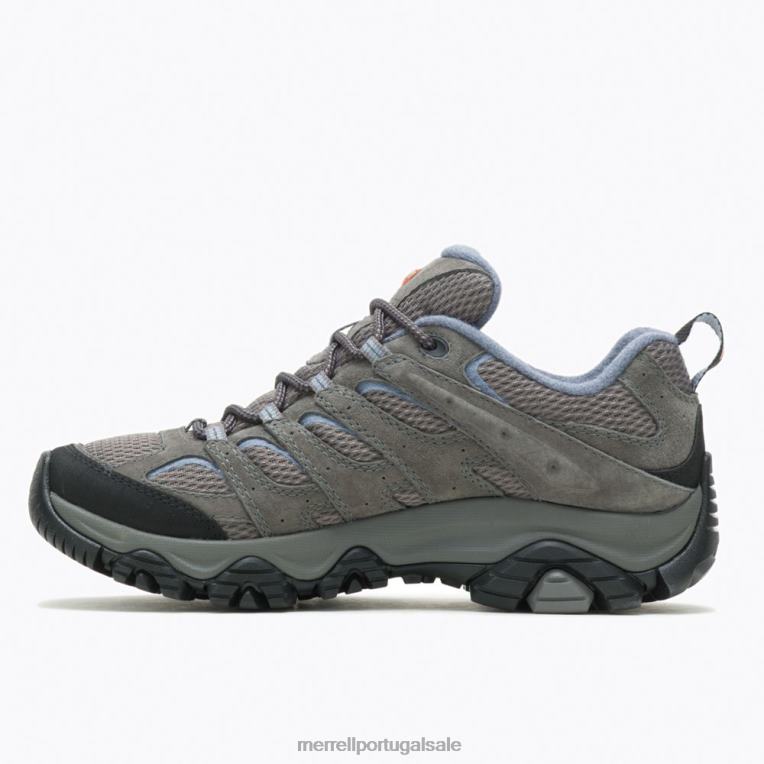 moab 3 à prova d'água (j500160) Merrell mulheres 4820N1027 granito sapato