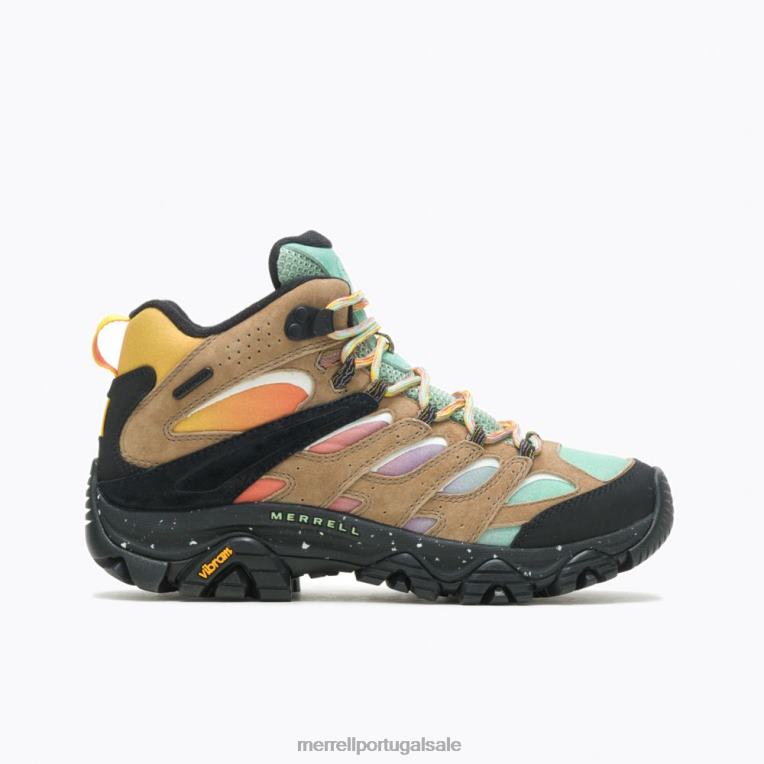 moab 3 à prova d'água média x largura larga para caminhantes improváveis ​​(j499994w) Merrell mulheres 4820N1303 multi sapato