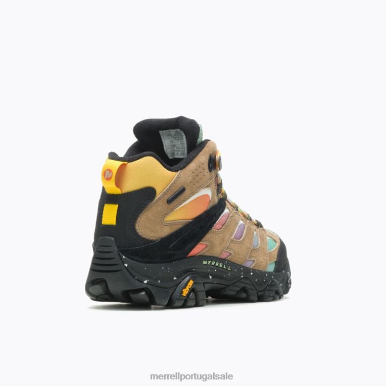 moab 3 à prova d'água média x largura larga para caminhantes improváveis ​​(j499994w) Merrell mulheres 4820N1303 multi sapato