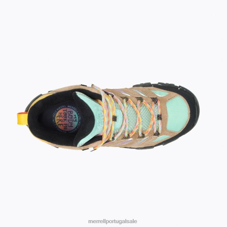 moab 3 à prova d'água média x largura larga para caminhantes improváveis ​​(j499994w) Merrell mulheres 4820N1303 multi sapato