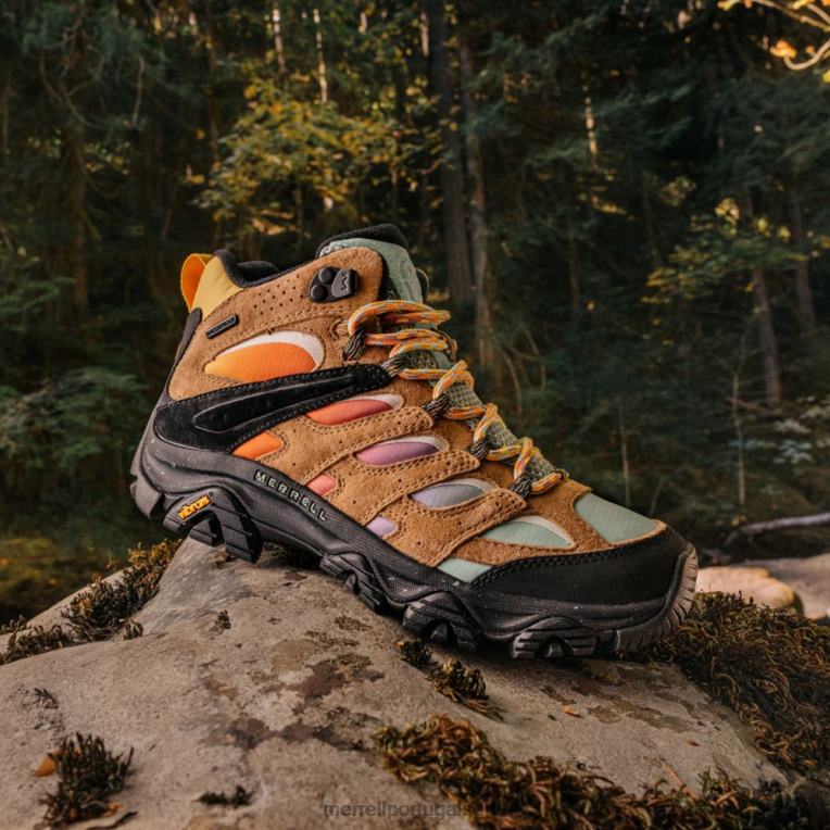 moab 3 à prova d'água média x largura larga para caminhantes improváveis ​​(j499994w) Merrell mulheres 4820N1303 multi sapato