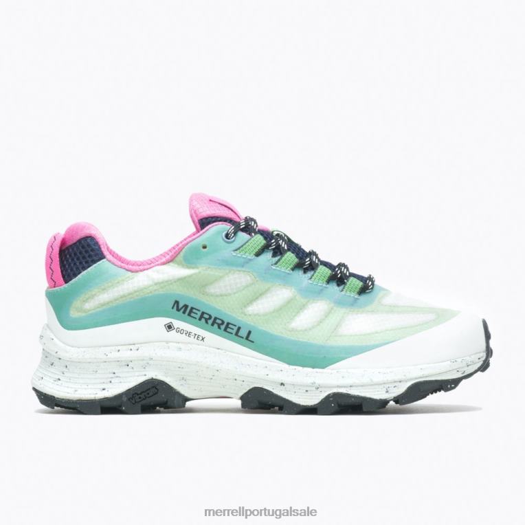 moab speed gore-tex x sweaty betty (j500238) Merrell mulheres 4820N1270 fumaça azul sapato