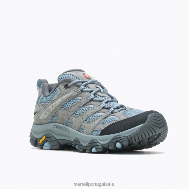 moabe 3 (j036344) Merrell mulheres 4820N891 azul sapato