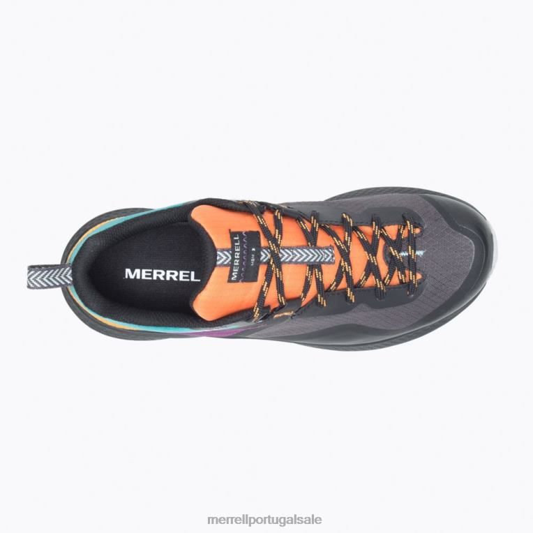 mqm 3 gore-tex (j135540) Merrell mulheres 4820N845 tangerina/petróleo sapato